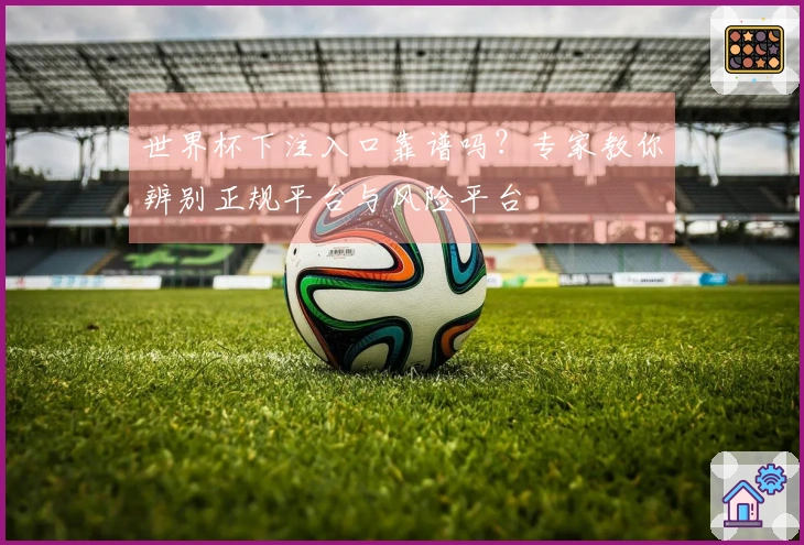 世界杯下注入口靠谱吗？专家教你辨别正规平台与风险平台